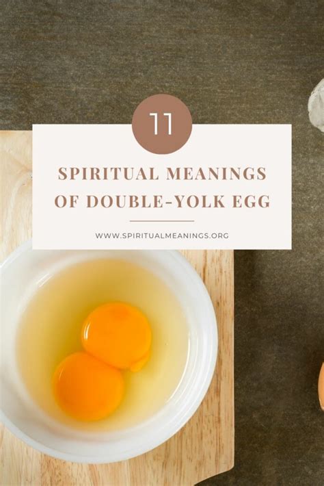 spiritual meaning of a double yolk egg